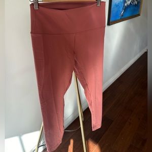 Lululemon legging, barely wear, with wash tag on, size 10, rose pink color.
